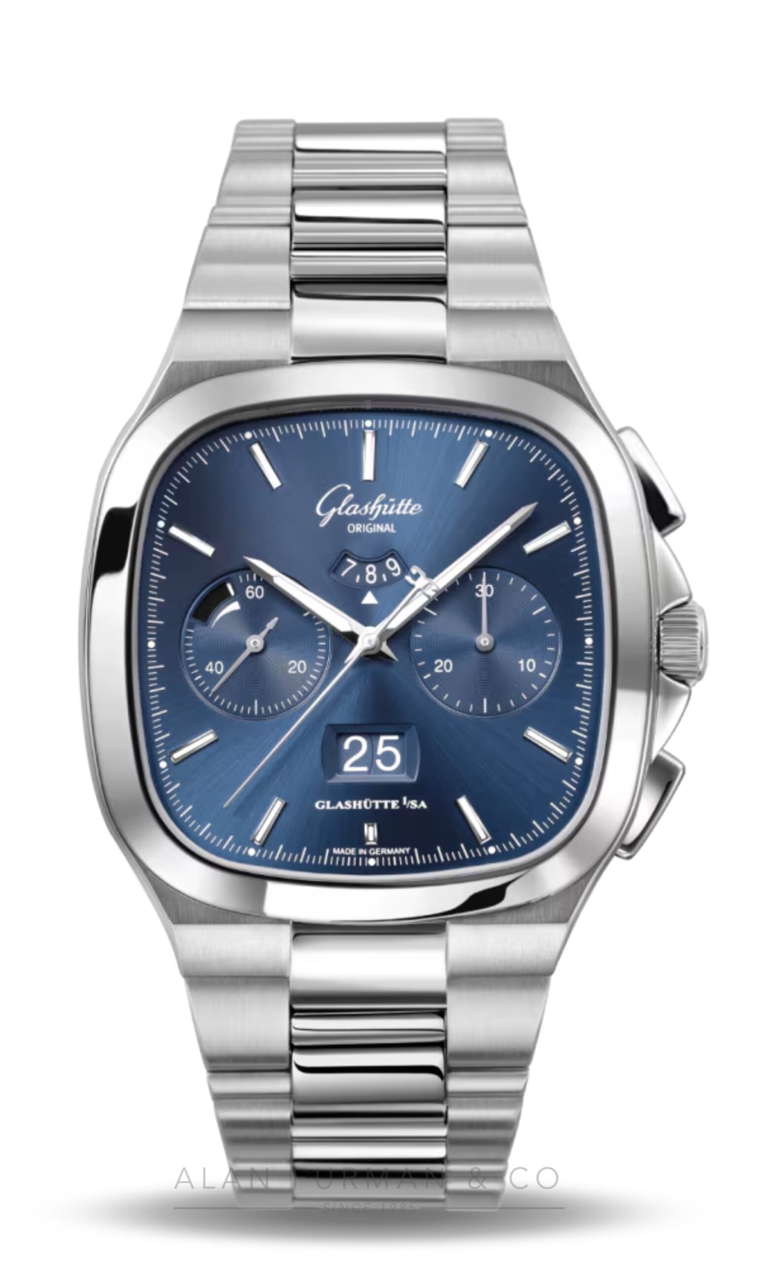 Glashütte Seventies Chronograph Panorama Date (Ref. 1-37-02-08-02-70)