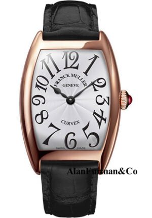 Franck Muller 18K RG Model 1752 QZ 5N WHITE BLACK