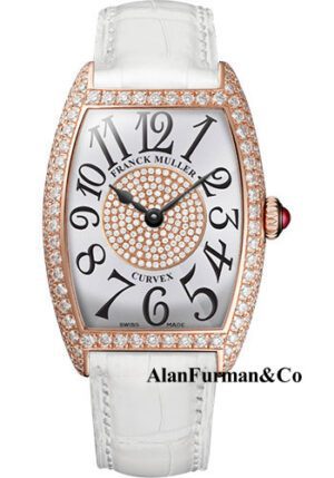 Franck Muller 18K RG Model 1752 QZ D 1P 5N WHITE WHITE