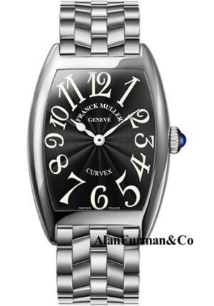 Franck Muller 18K WG Model 1752 QZ O OG BLACK