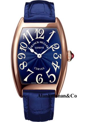 Franck Muller 18K RG Model 7502 QZ 5N BLUE