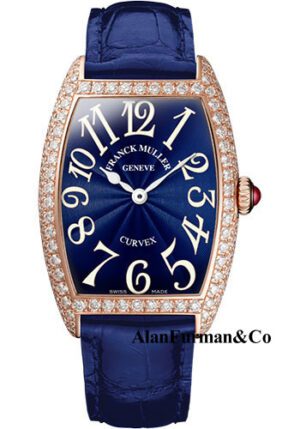 Franck Muller 18K RG Model 7502 QZ D 5N BLUE