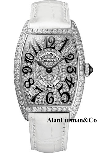 Franck Muller Platinum Model 7502 QZ D CD PT WHITE