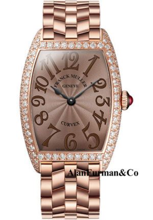 Franck Muller 18K RG Model 7502 QZ D O 5N CHOCOLATE