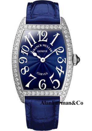 Franck Muller Platinum Model 7502 QZ D PT BLUE