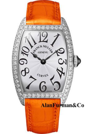 Franck Muller Platinum Model 7502 QZ D PT WHITE ORANGE