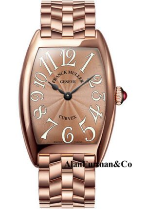 Franck Muller 18K RG Model 7502 QZ O 5N BRONZE