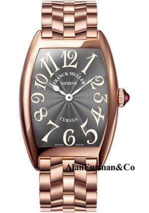 Franck Muller 18K RG Model 7502 QZ O 5N GREY
