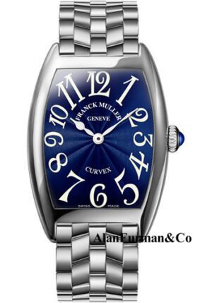 Franck Muller Platinum Model 7502 QZ O PT BLUE