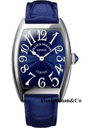Franck Muller Platinum Model 7502 QZ PT BLUE