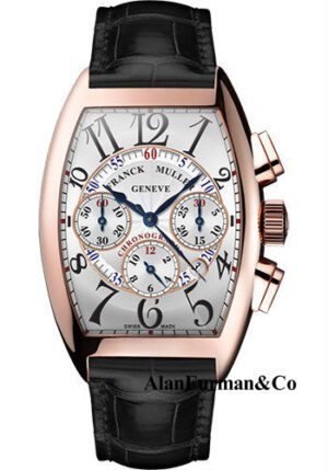 Franck Muller 18K RG Model 8880 CC AT 5N WHITE BLACK