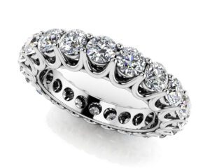 Diamond Ring 14K White Gold 1.25cttw Model AFC-EB1020