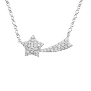 Diamond Necklace 14K WG .16cttw Model AFC-648LTW16