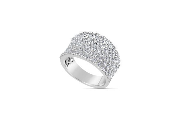 18K White Gold Ring 2.79CTTW Model AFC-HR6237