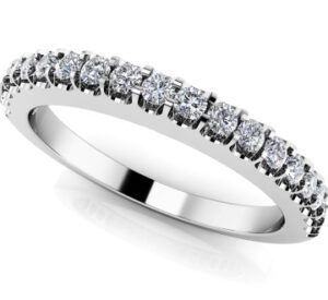 Diamond Ring 14K White Gold .30cttw Model AFC-MS118-W