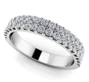 Diamond Ring 14K White Gold .50cttw Model AFC-MS121-W