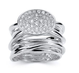 Diamond & 18K White Gold .51cttw Model NCR2407