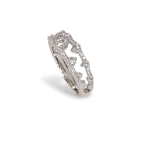 18K White Gold Ring 1.49 CTTW Model AFC-NCR2272