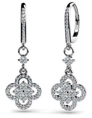 Diamond Earrings 14K WG 1.33cttw Model AFC-SE67