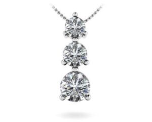 Diamond Necklace 14K White Gold .50cttw Model AFC-SP8