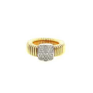 18K Yellow Gold Ring .58CTTW Model AFC-HR118