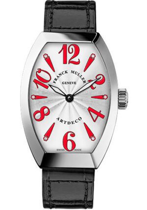 Franck Muller 18K WG 32mm Model 11002 M QZ OG White Red