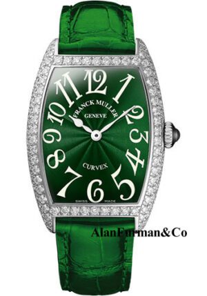 Franck Muller 18K WG Model 1752 QZ D OG GREEN