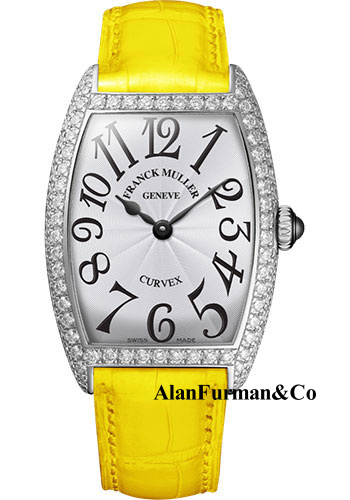Franck Muller 18K WG Model 1752 QZ D OG WHITE YELLOW
