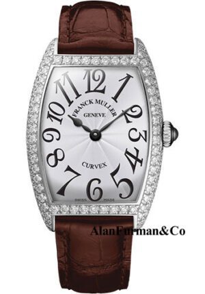 Franck Muller 18K WG Model 7502 QZ D OG WHITE BROWN