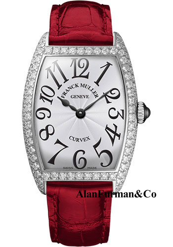 Franck Muller Platinum Model 7502 QZ D PT WHITE RED