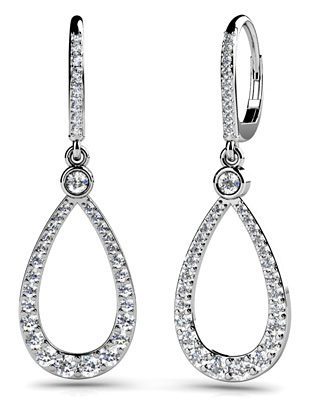 Diamond Earrings 14K WG 1.93cttw Model AFC-SE62-A
