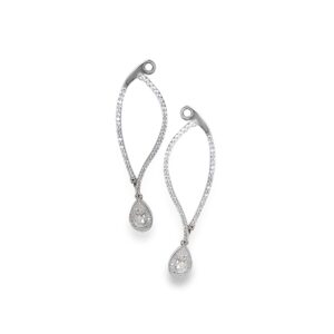 Diamond Earrings 18K WG 1.81cttw Model AFC-NCE1829