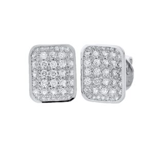 Diamond Earrings 18K WG 1.10cttw Model AFC-NCE2196