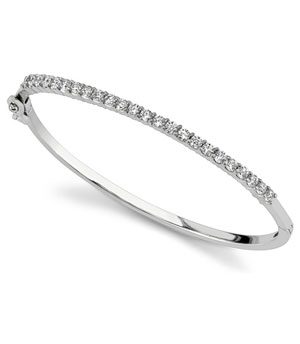 Diamond Bangle 14K WG 1.02cttw Model AFC-BB9
